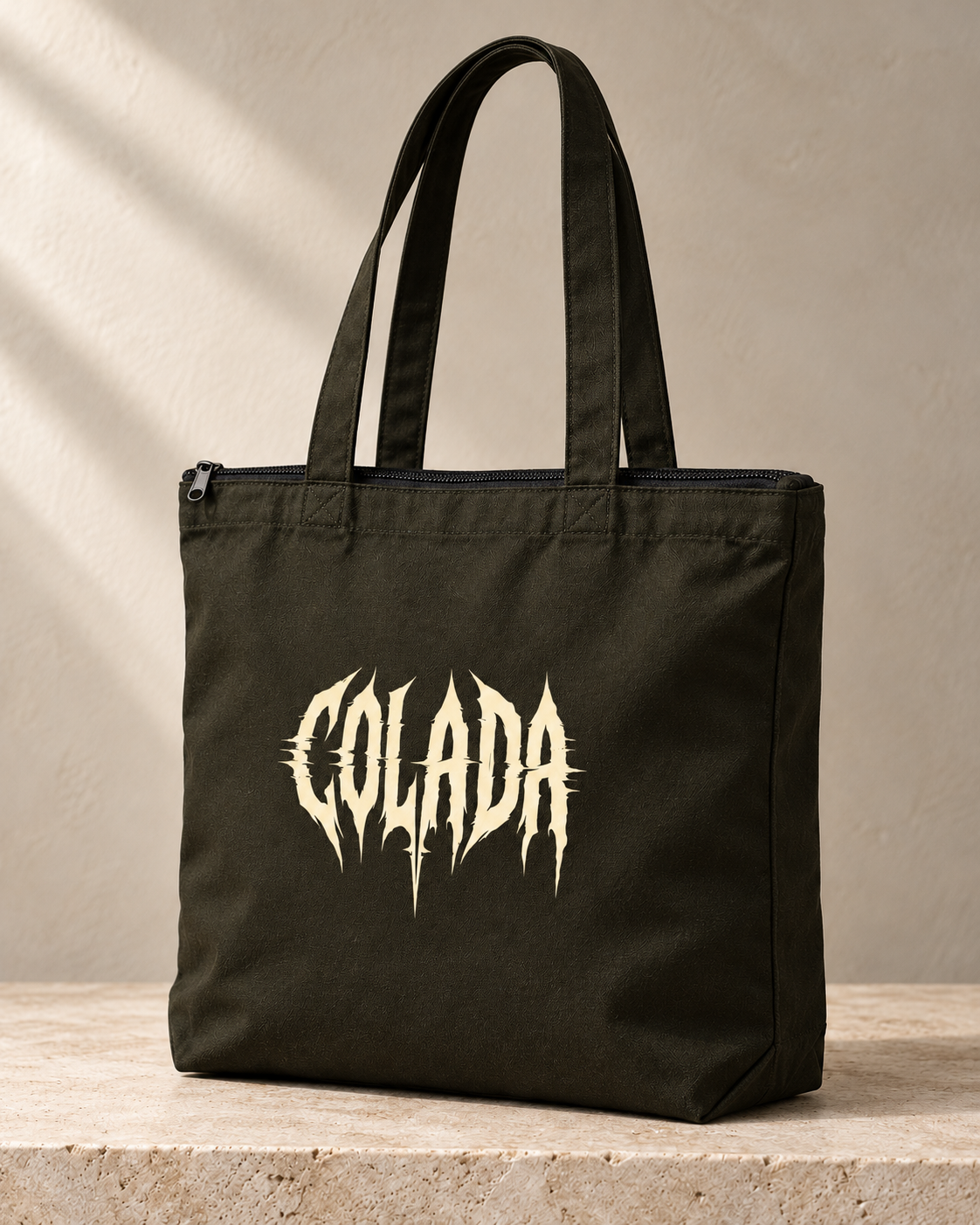 Heartbeats Black Tote Bag