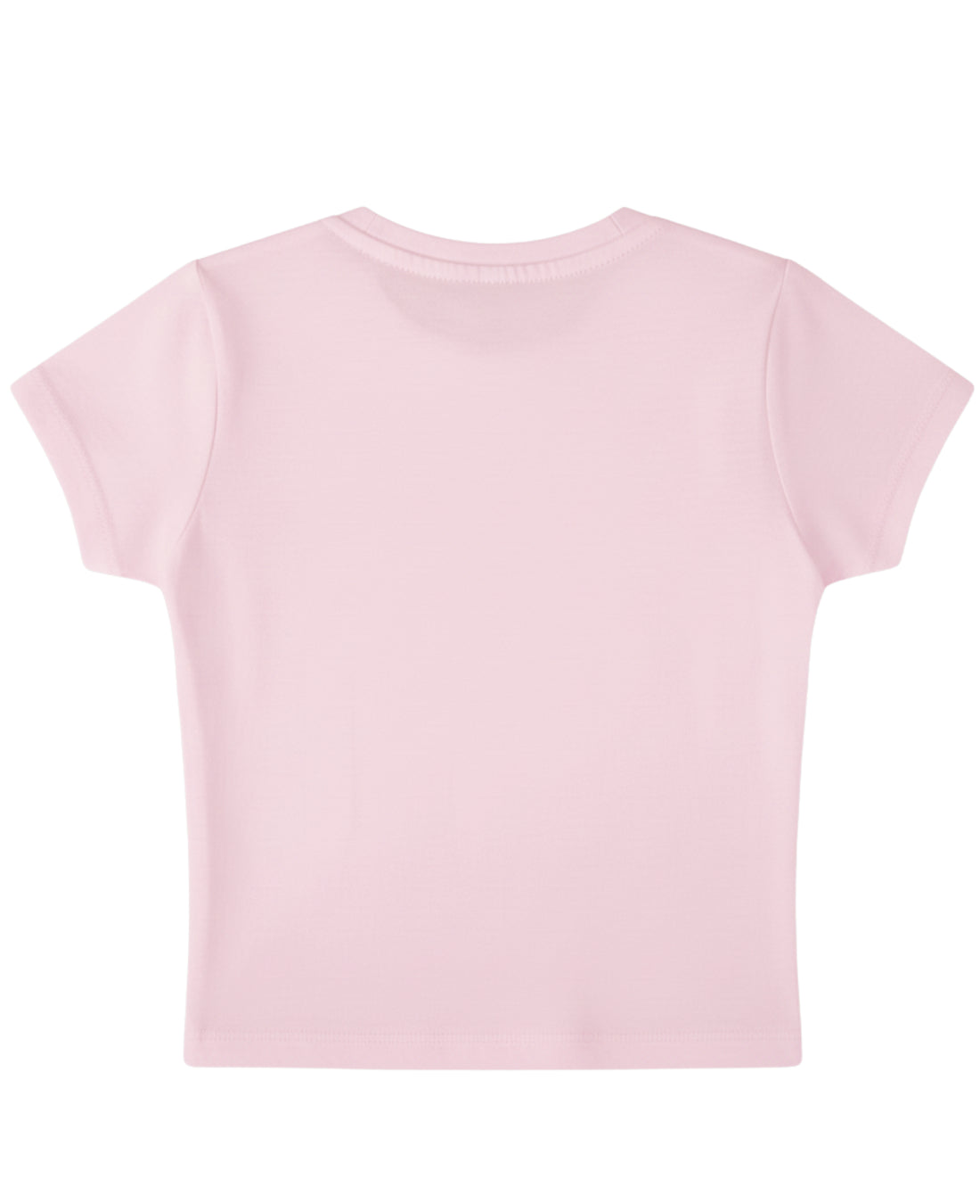 Baby Pink Baby Tee Front Design