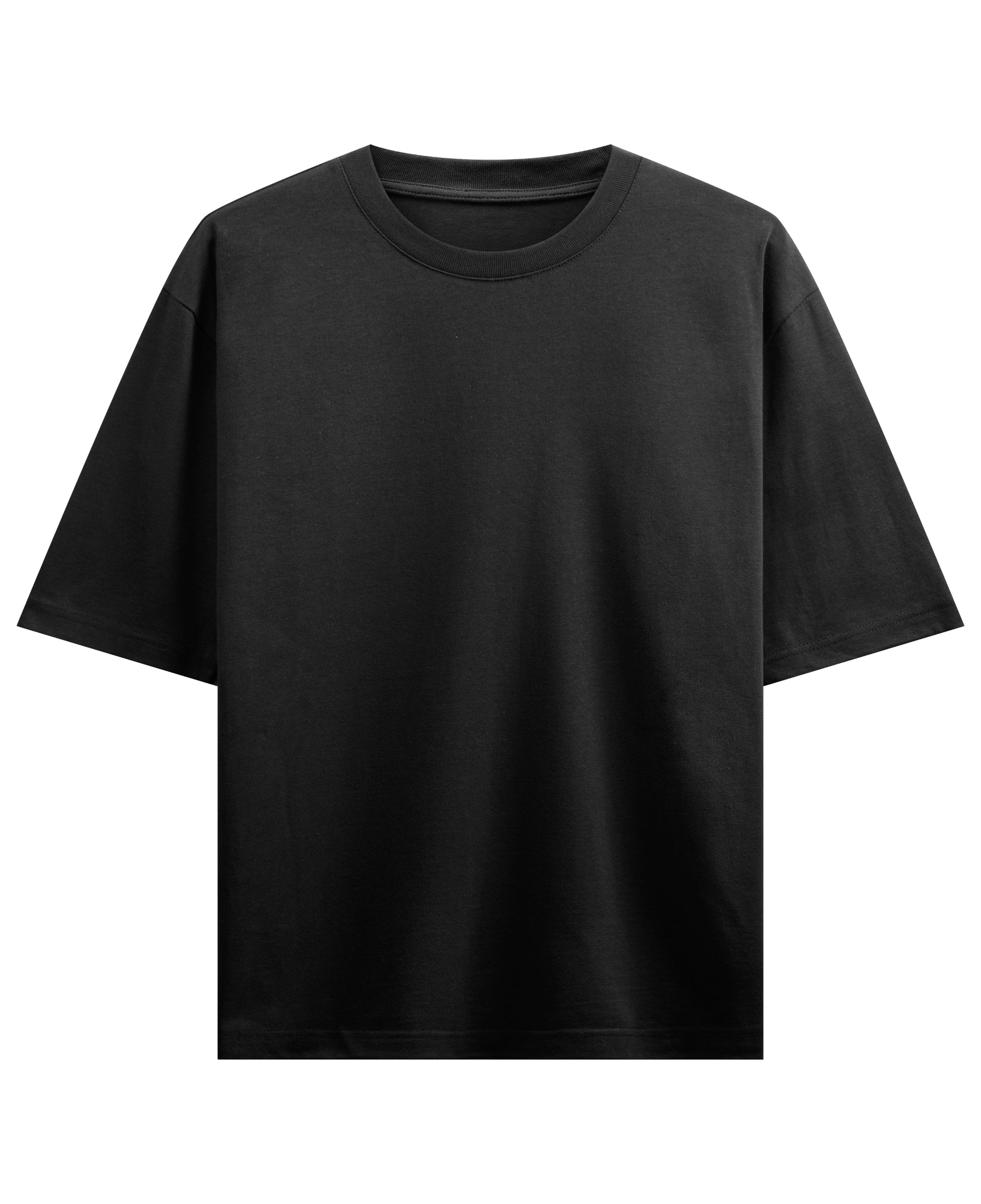 Black Oversized T-shirt Front Design