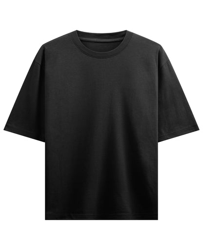 Black Oversized T-shirt Front Design