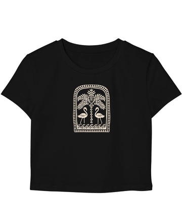 Black Baby Tee Front Design