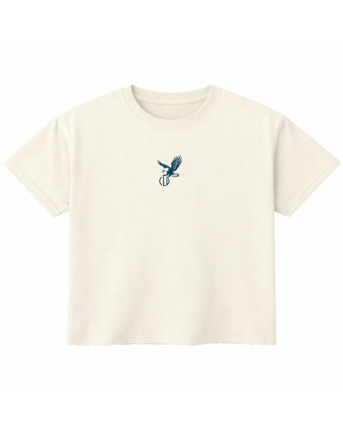 Off White Boxy Fit T-shirt Front Design